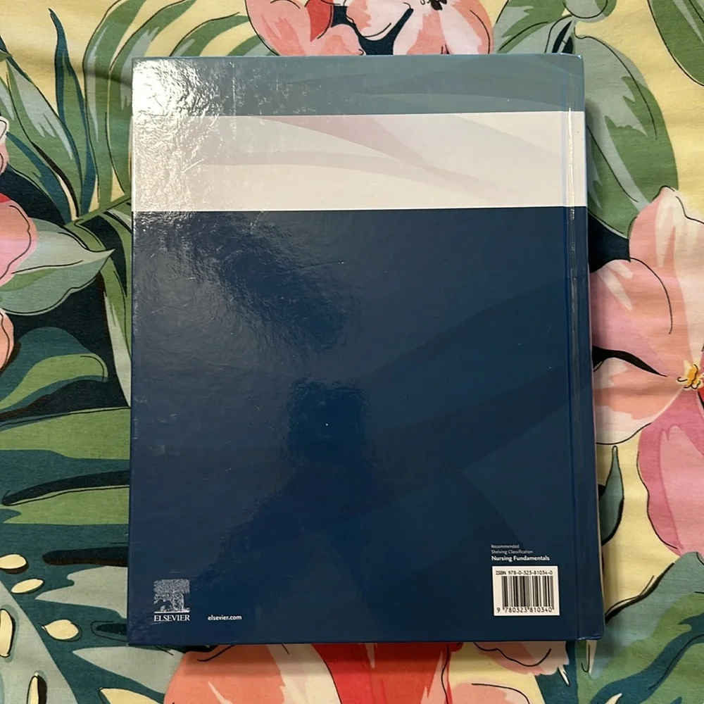 Fundamentals of Nursing Textbook - Blue/Teal Cover